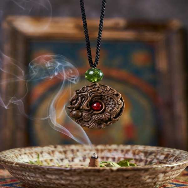 Golden Osmanthus | Breath & Flow Pendant